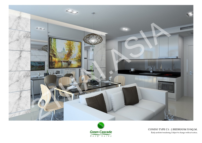 Green Cascade Condominium, Pattaya, Bang Saray - photo, price, location map