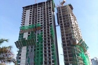 The Peak Towers - photoreview of construction