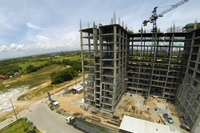 Nam Talay Condominium - construction aerial pictures