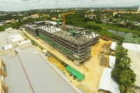 Amazon Residence - construction aerial pictures