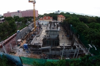 1 Tower Pratumnak - construction progress