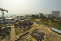 Cetus Beachfront - construction site photos