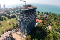 1 Tower Pratumnak - aerial photography