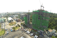 Waterfront Suites&Residences - photos of construction site