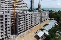 Trio Gems Condominium - construction progress
