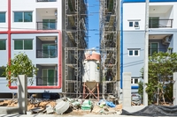 Trio Gems Condominium - construction site