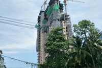 City Garden Tower construction
