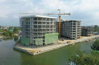 Whale Marina Condo - construction progress