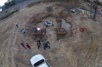 Centara Grand Residence - aerial photos of construction site