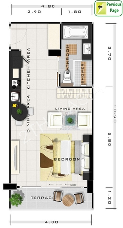Nova Ocean View Residence, Pattaya, Pratumnak - photo, price, location map