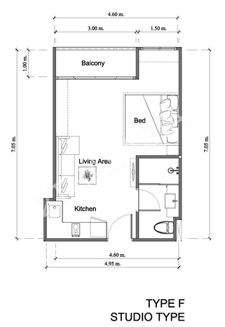 Masters Residence, Pattaya, Pratumnak - photo, price, location map