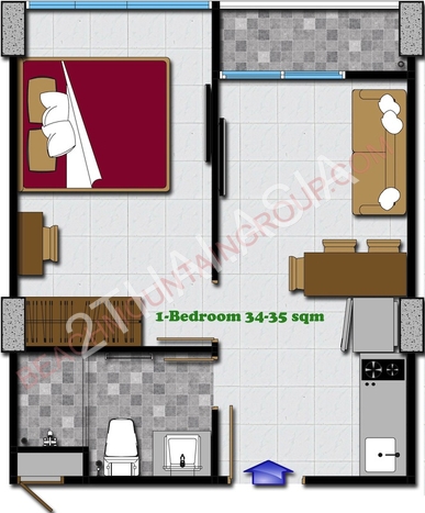 Trio Gems Condominium, Pattaya, Jomtien - photo, price, location map