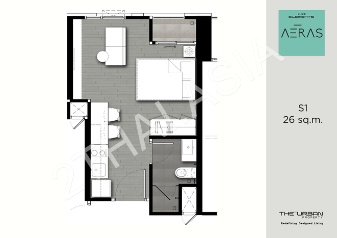 Aeras Condominium, Pattaya, Jomtien - photo, price, location map