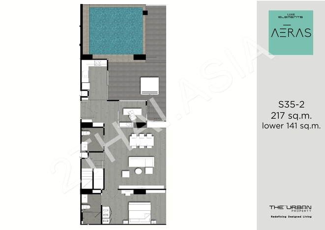 Aeras Condominium, Pattaya, Jomtien - photo, price, location map