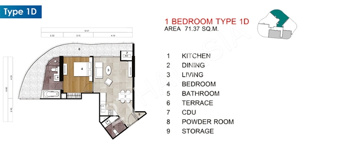 Star Residence Condo, Pattaya, Pratumnak - photo, price, location map