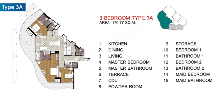 Star Residence Condo, Pattaya, Pratumnak - photo, price, location map