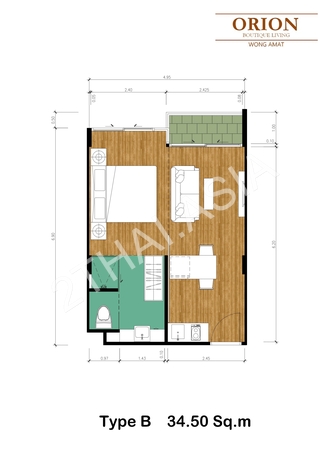 Orion Wongamat, Pattaya, North Pattaya - photo, price, location map