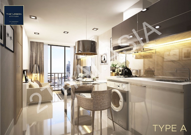 The Urban Attitude, Pattaya, Central Pattaya - photo, price, location map