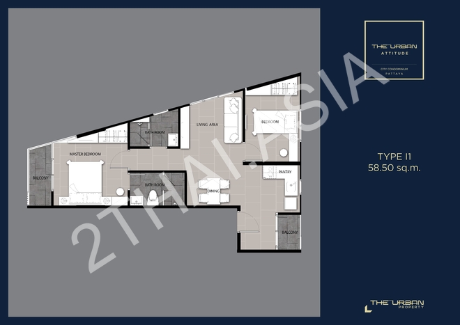 The Urban Attitude, Pattaya, Central Pattaya - photo, price, location map