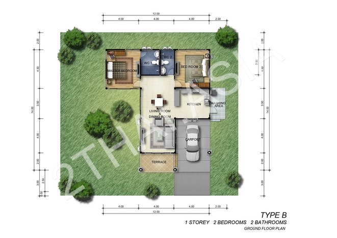Baan Dusit Pattaya Park, Pattaya, Huai Yai - photo, price, location map
