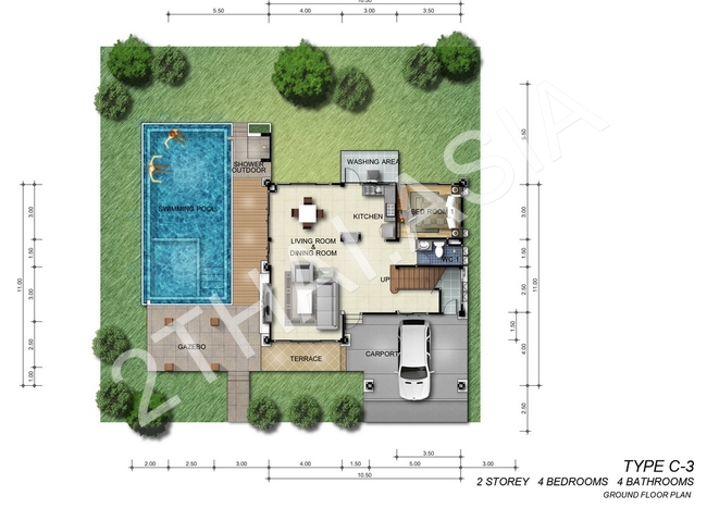 Baan Dusit Pattaya Park, Pattaya, Huai Yai - photo, price, location map