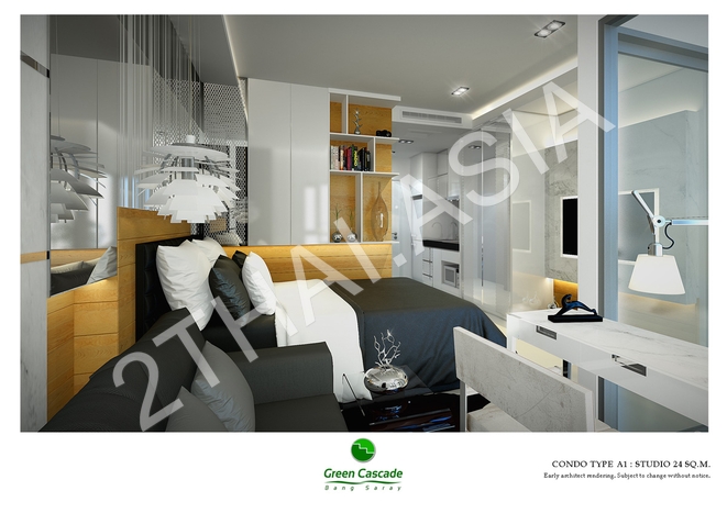 Green Cascade Condominium, Pattaya, Bang Saray - photo, price, location map