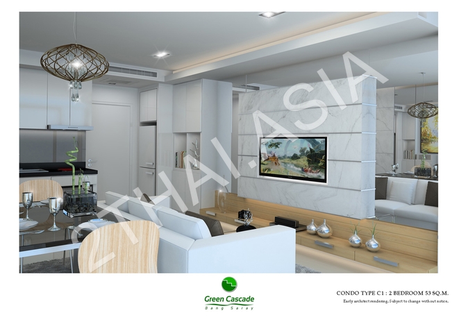 Green Cascade Condominium, Pattaya, Bang Saray - photo, price, location map