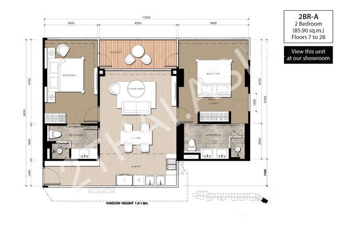 The Riviera Jomtien, Pattaya, Jomtien - photo, price, location map