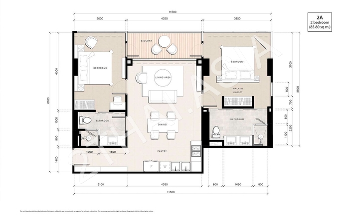 The Riviera Jomtien, Pattaya, Jomtien - photo, price, location map