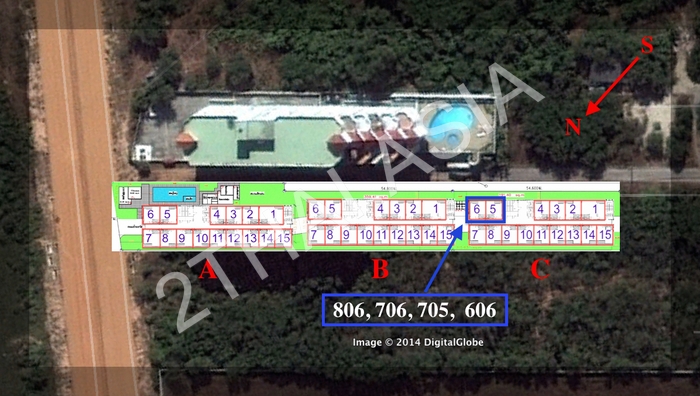 Trio Gems Condominium, Pattaya, Jomtien - photo, price, location map