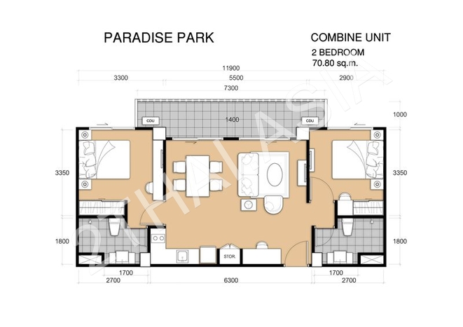 Paradise Park, Pattaya, Jomtien - photo, price, location map