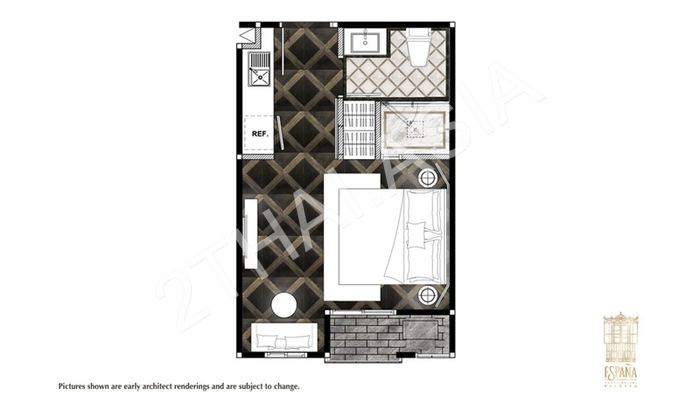 Espana Condo Resort Pattaya, Pattaya, Jomtien - photo, price, location map