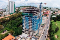 1 Tower Pratumnak - aerial photography